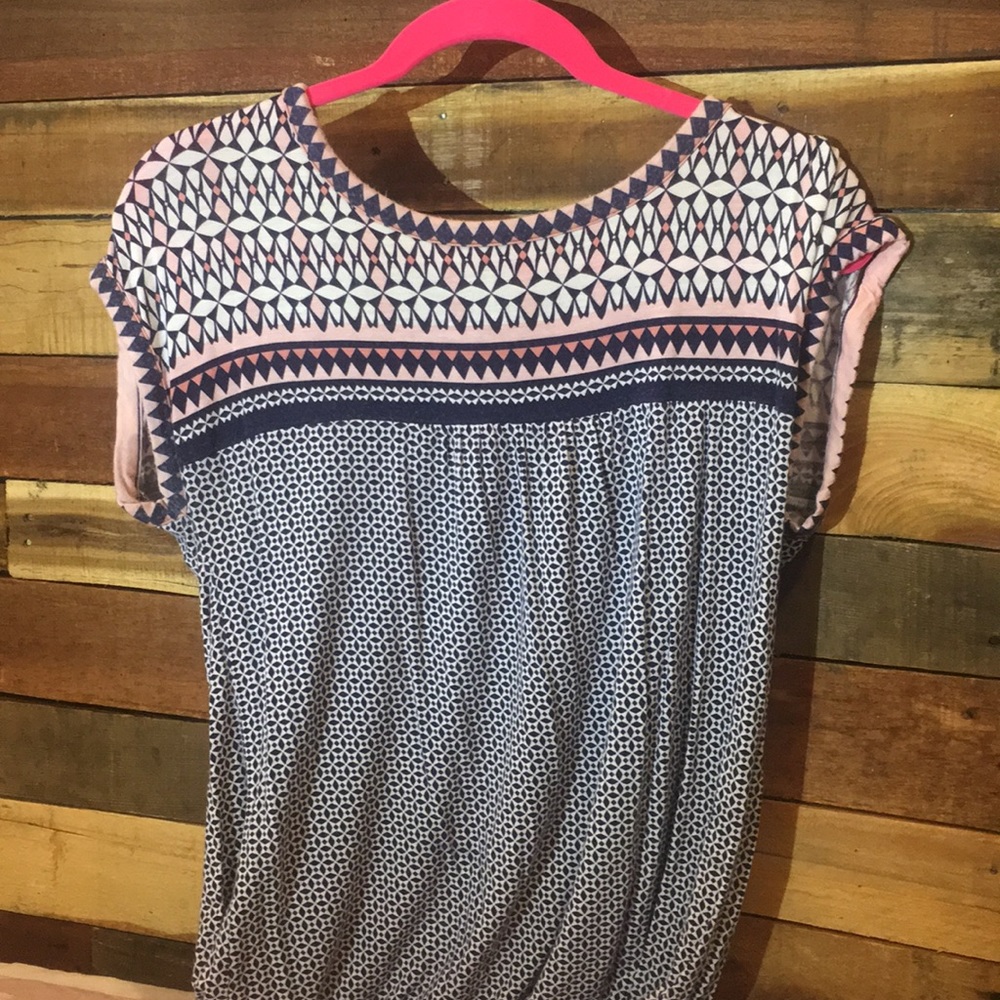 Cap sleeve blouse